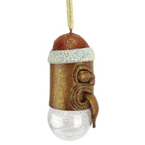 Design Toscano QS3952 2 Inch Lono Tiki South Seas Christmas Ornament