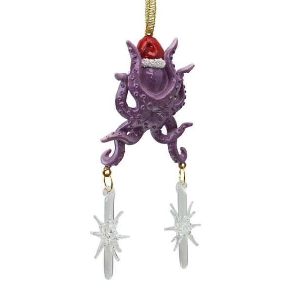 Design Toscano QS4040 2 Inch Tenacious Tentacles Octopus Holiday Ornament