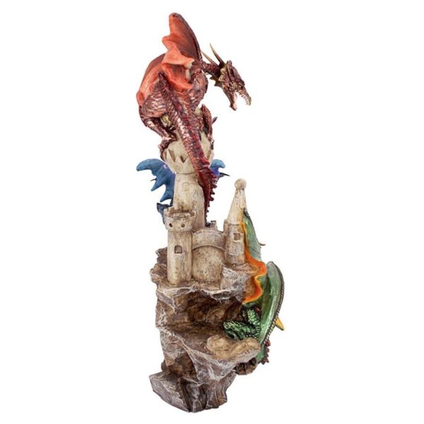 Design Toscano QS91309 17 Inch Battle of Valhalla Dragon Statue