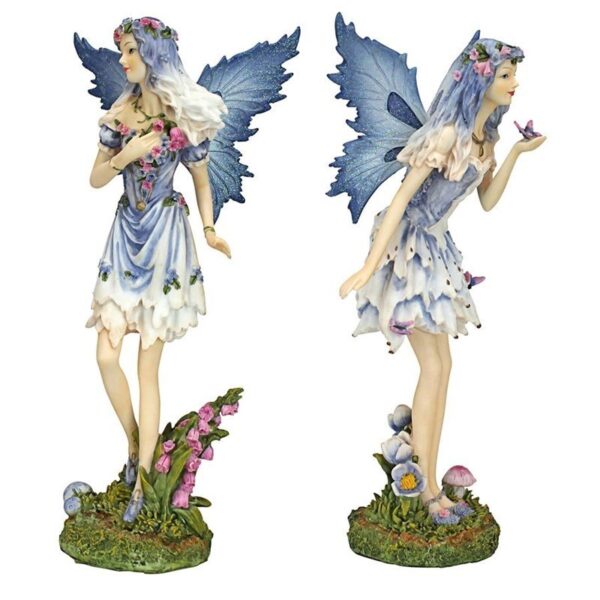 Design Toscano QS923234 5 Inch Set of Poppy and Meadow Windforest Fairies