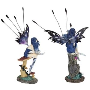 Design Toscano QS9232725 8 Inch Pepperwand Fairies, Set of 2