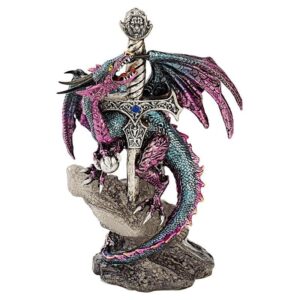 Design Toscano QS92707 5 Inch Dragon Blade Statue