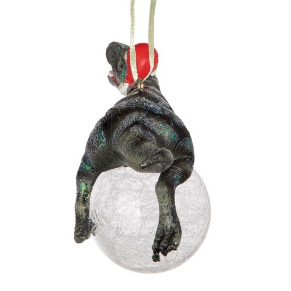 Design Toscano QS93320 5 Inch Blitzer The T Rex Christmas Ornament