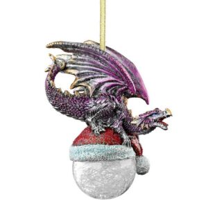 Design Toscano QS93522 5 Inch North Pole Dragon Holiday Ornament