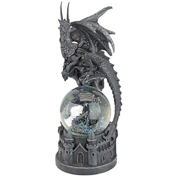 Design Toscano QS937041 3 1/2 Inch Dragons of Castle Malahide Water Globe