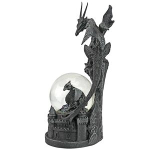 Design Toscano QS937041 3 1/2 Inch Dragons of Castle Malahide Water Globe