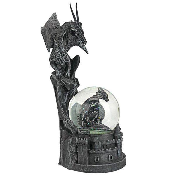 Design Toscano QS937041 3 1/2 Inch Dragons of Castle Malahide Water Globe