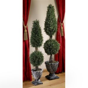 Design Toscano SE6090 Topiary 11 Inch Classic Evergreen Topiary