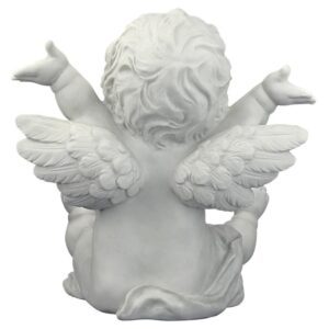 Design Toscano SH3042209 10 Inch Topsy Cherub Statue