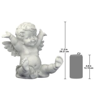 Design Toscano SH3042209 10 Inch Topsy Cherub Statue