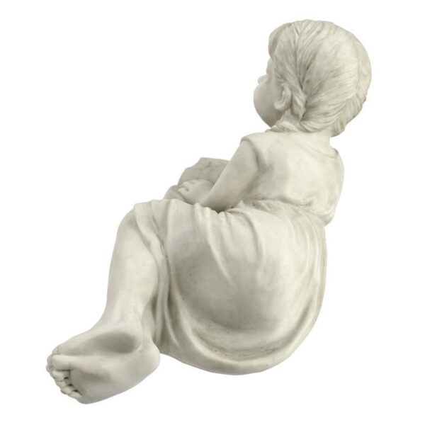 Design Toscano SH38038813 18 Inch Reading Rebecca Garden Scholar Statue