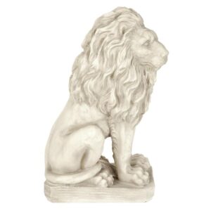 Design Toscano SH43 13 Inch Mansfield Manor Lion Looking Right