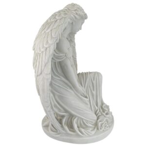 Design Toscano SH7210 15 Inch Quiet Countenance Praying Angel Statue