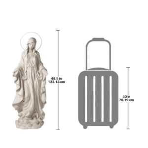 Design Toscano SH7310 19 Inch Blessed Virgin Mary Heavens Light Statue