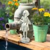 Design Toscano SH9403612 4 Inch Rose Garden Fairy with Watering Can