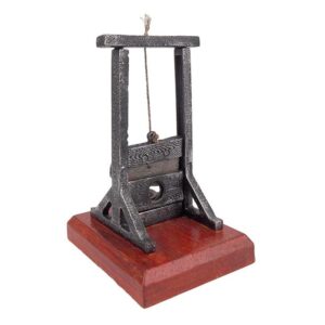 Design Toscano SP0427 5 Inch Mini Medieval Guillotine