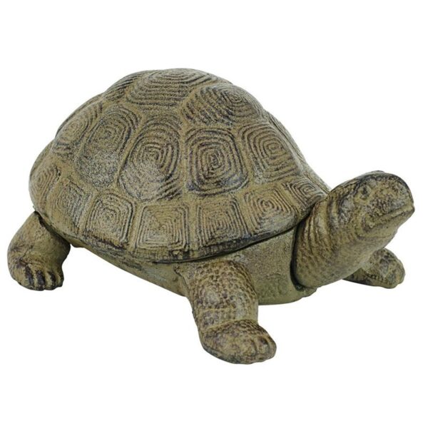 Design Toscano SP1062 10 Inch Aesops Turtle Statue