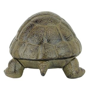 Design Toscano SP1062 10 Inch Aesops Turtle Statue