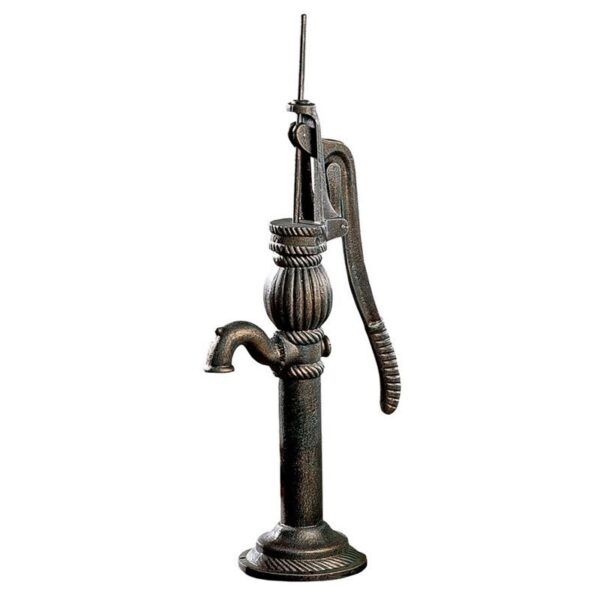 Design Toscano SP1122 5 1/2 Inch Cast Iron Cottage Water Pump