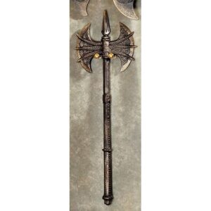 Design Toscano SP13484 8 1/2 Inch Double Sided Battle Axe