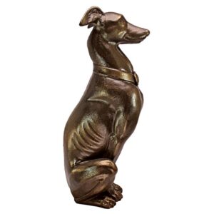 Design Toscano SP2501 9 1/2 Inch Greyhound Sentinel Cast Iron Statue