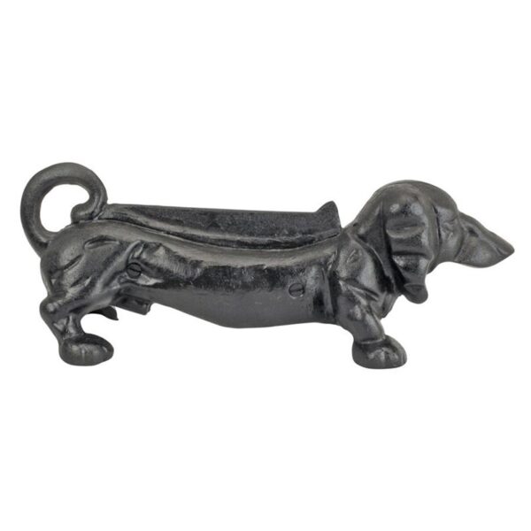 Design Toscano SP2700 13 1/2 Inch Weiner Dog Cast Iron Boot Scraper