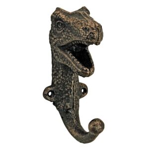 Design Toscano SP2817 2 Inch Tyrannosaurus Rex Cast Iron Wall Hook