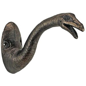 Design Toscano SP2835 2 Inch Brachiosaurus Cast Iron Wall Hook