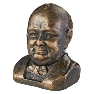 Design Toscano SP2913 6 Inch Sir Winston Churchill Iron Bust