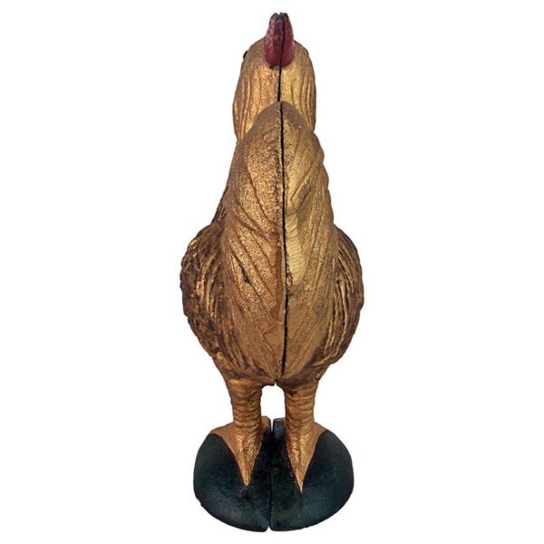 Design Toscano SP3204 3 Inch Chanticleer Rooster Mechanical Bank