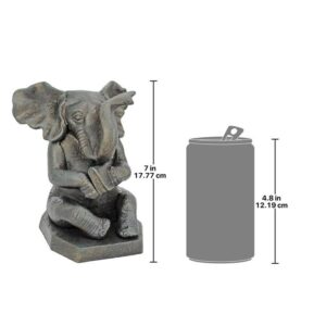 Design Toscano SP739 6 Inch Educated Elephant Single Statue