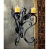 Design Toscano SP803 9 1/2 Inch Castle Dragon Wall Sconce