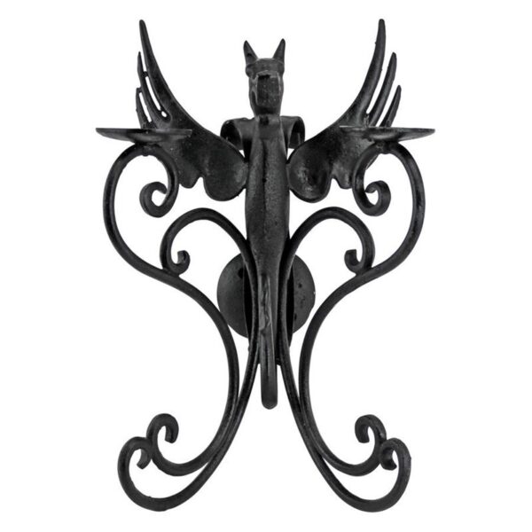 Design Toscano SP803 9 1/2 Inch Castle Dragon Wall Sconce