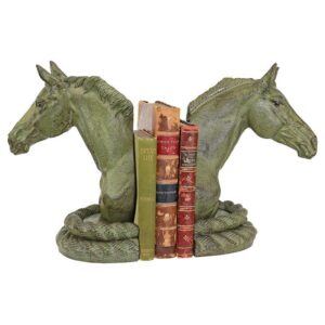 Design Toscano SP915 6 1/2 Inch Equestrian Elegance Bookend Pair