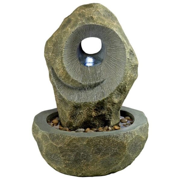 Design Toscano SS12468 22 1/2 Inch Kandinsky Spiral Garden Fountain