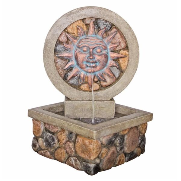 Design Toscano SS12506 25 1/2 Inch Chapoteo Del Sol Fountain