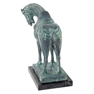 Design Toscano SU070 11 Inch Tang Dynasty Bronze Horse