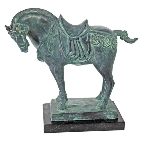 Design Toscano SU070 11 Inch Tang Dynasty Bronze Horse