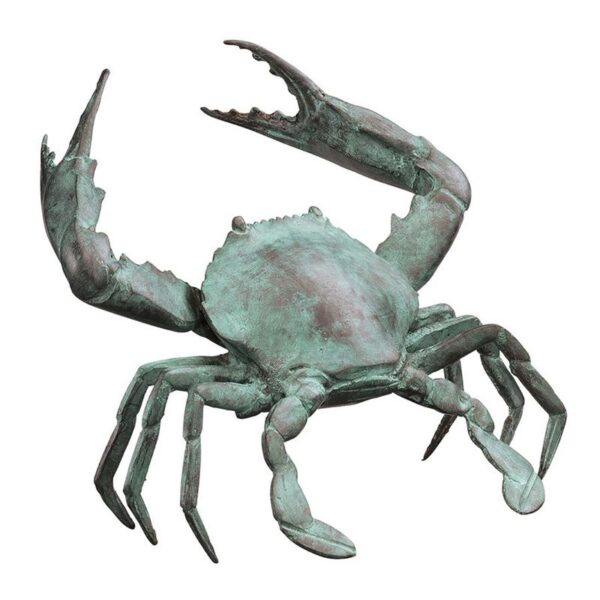 Design Toscano SU1115 7 1/2 Inch Medium Crab - Bronze