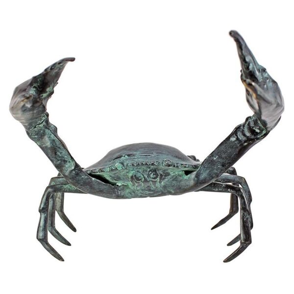 Design Toscano SU1869 10 1/2 Inch Large Bronze Crab