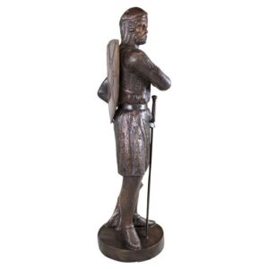 Design Toscano SU2889 12 1/2 Inch Battle Ready Medieval Soldier - Bronze