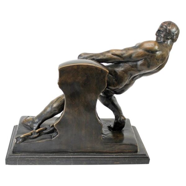 Design Toscano SU39030 14 1/2 Inch The Power of Man - Bronze