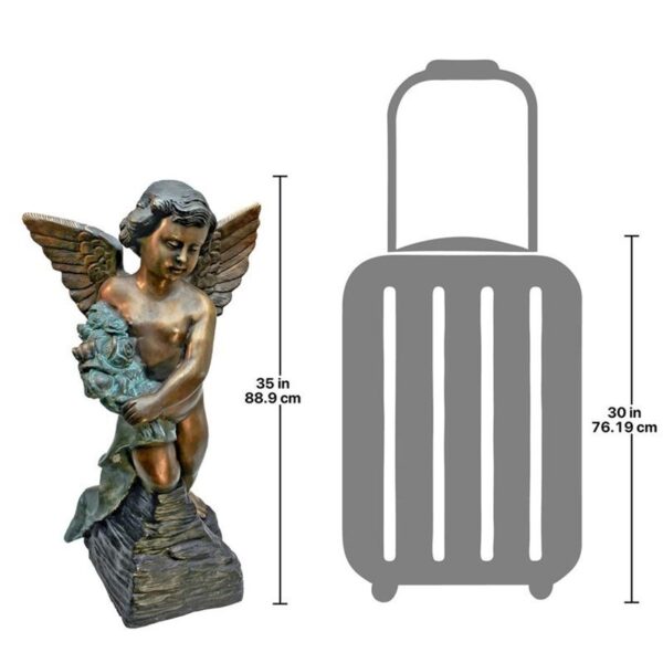 Design Toscano SU93125 15 Inch Memorial Angel - Bronze