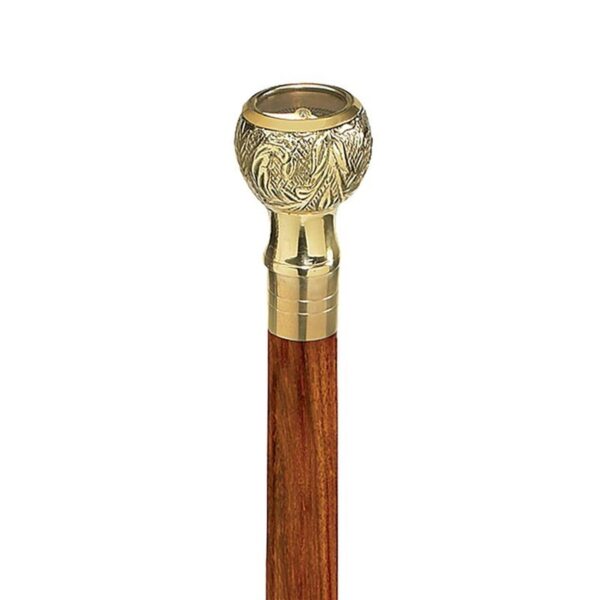 Design Toscano TV6170 2 Inch Compass Walking Stick - Brass