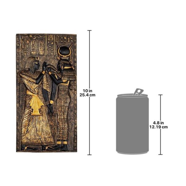 Design Toscano WU68184 5 Inch Isis Egyptian Temple Stele Plaque