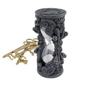 Design Toscano WU71561 3 1/2 Inch Gothic Grains of Time Hourglass