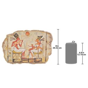 Design Toscano WU74387 12 Inch King Akhenaton and Nefertiti Stele