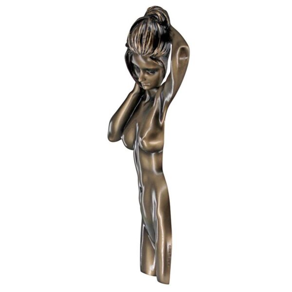 Design Toscano WU75245 6 1/2 Inch La Donna Nude Female Torso Plaque