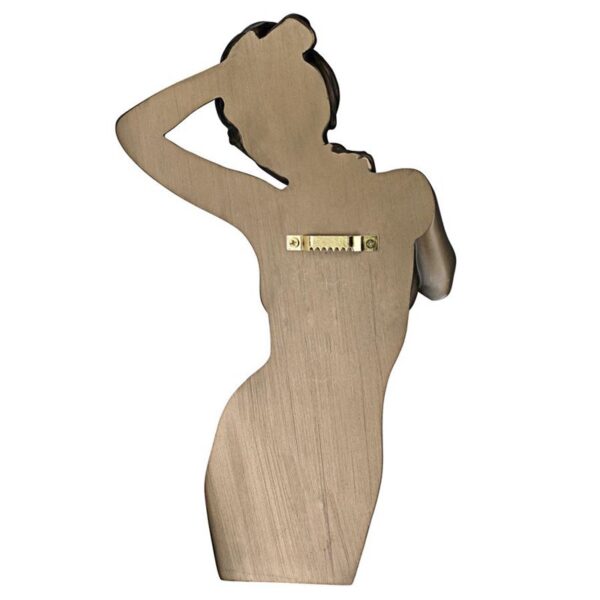 Design Toscano WU75245 6 1/2 Inch La Donna Nude Female Torso Plaque