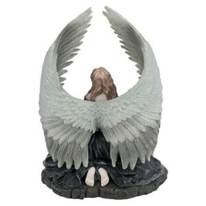 Design Toscano WU75257 6 1/2 Inch Prayer for the Fallen Angel Statue